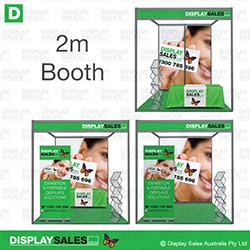 2 meter Booth Solutions