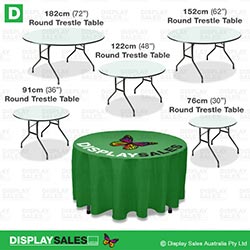 Round Table Cloths - Printed Table Cloths