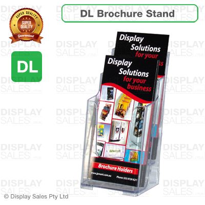 DL 2 Pocket - 2-Tier Brochure Holder - 77862