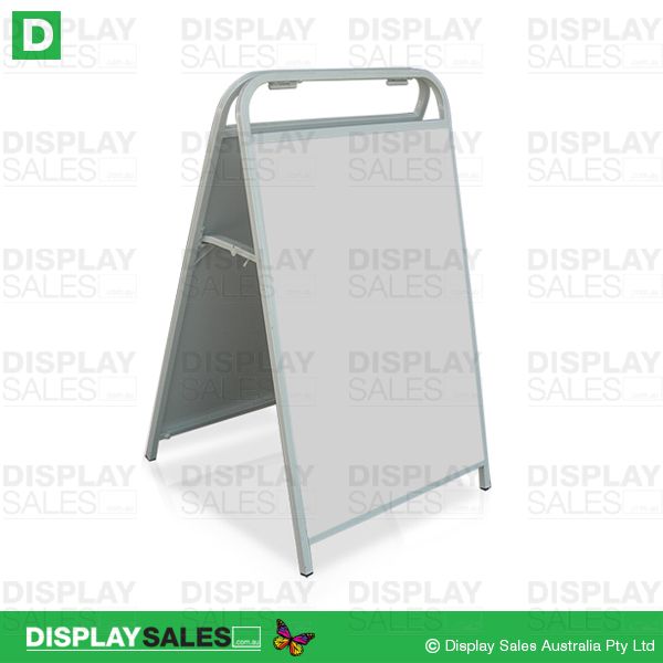 Steel A-Frame WHITE - Blank, No Print (Double Sided)