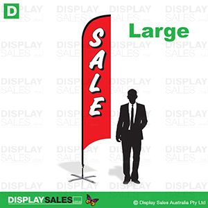 Feather Stock Flag Large - "SALE"