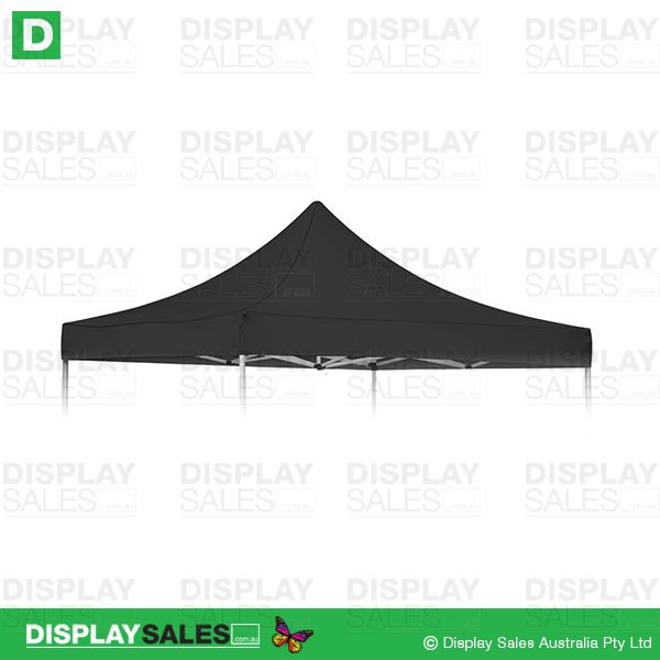 Folding Marquee (3x3) - Roof Panel, Black - (Fabric Panel only !)
