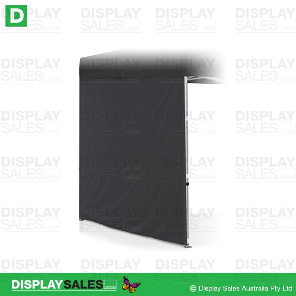 Folding Marquee (3x3) - Wall Panel, Black - (Fabric Panel only !)