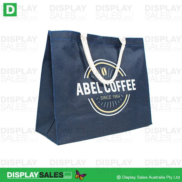 Custom Printed Rope Handle Shopping Bag