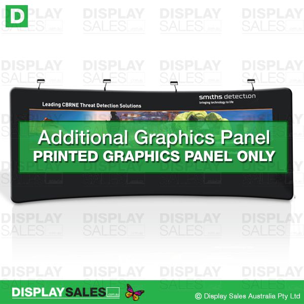 Replacement Graphics Panel For 20ft Curved Wavleine Display  ( Fabric Panel only ! )
