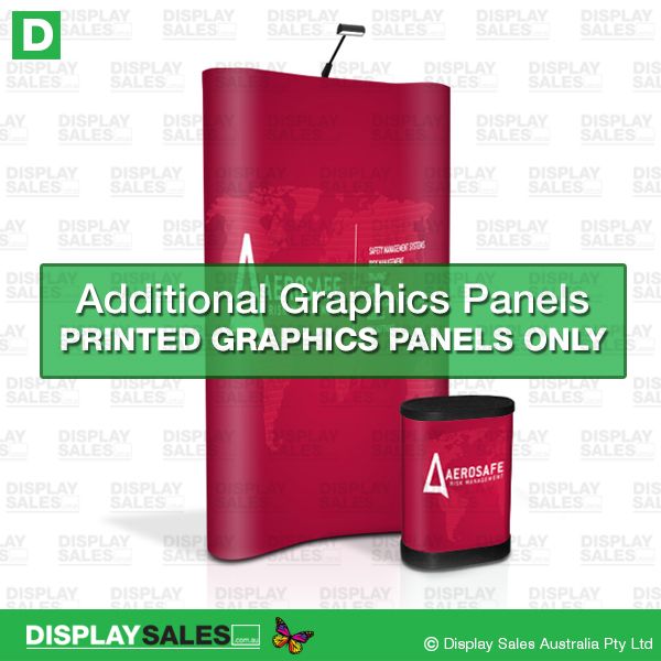 Replacement Graphics Panel For 4ft Curved Popup Display  (Panels only !)