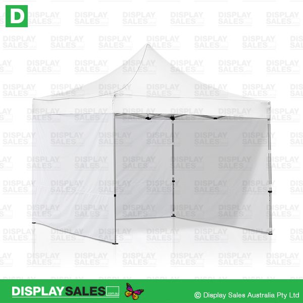 Folding Marquee - 3m x 3m System With White Roof + 3 Walls