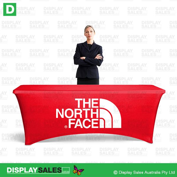 Stretch & Fitted Table Cloth - Full Colour Printed (Custom Printed)