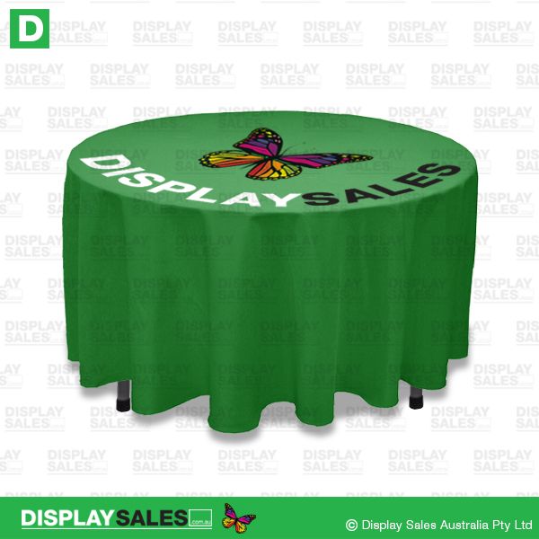 Round Table Cloths  - Full Colour Printed (Custom Printed)