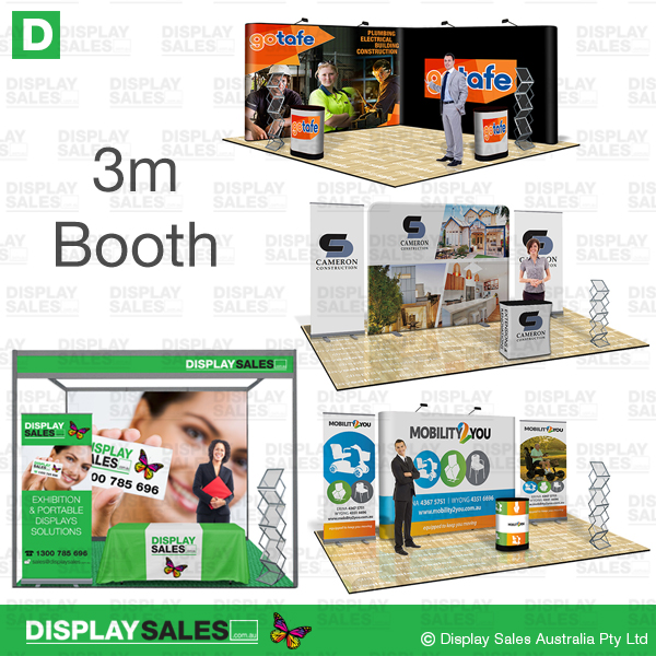 3 meter Booth Solutions