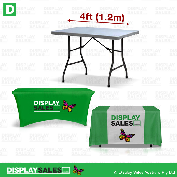 4 foot Table - Printed Table Cloths