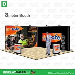 Exhibition Package Deal 33-03: 3 meter Wide Booth Solution