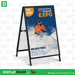 A-Frame Sign with Slide-in Graphic Panels 600mm X 900mm