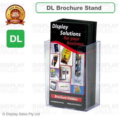 DL Extra Capacity Wall Mount Brochure Holder - 39123