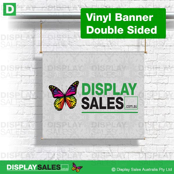 Vinyl Hanging Banners - Drop Banner (Double Sided Print)