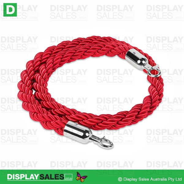 Crowd Control Barrier - Red Rope