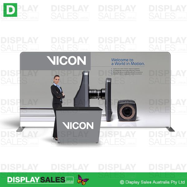 Media Wall + Promotional Table Package