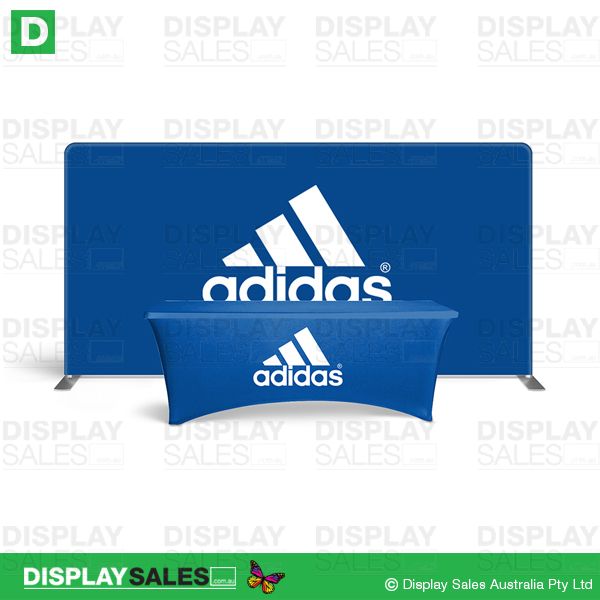 Media Wall + Printed Table Cloths Package