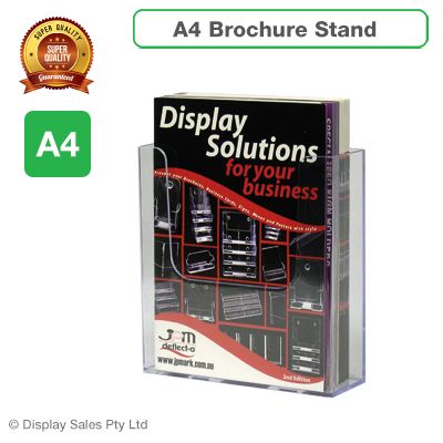 A4 Extra Capacity Wall Mount Brochure Holder - 39103