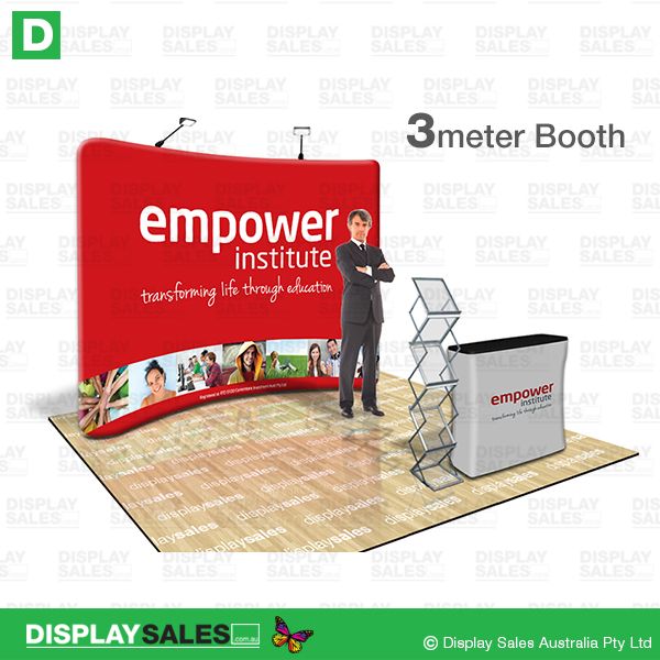 Exhibition Package Deal 33-05: 3 meter Wide Booth Solution
