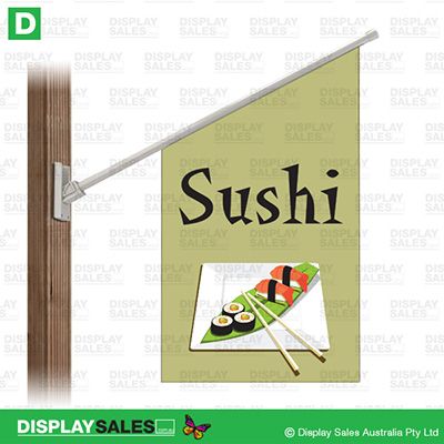 Point-sign flag -  "SUSHI"