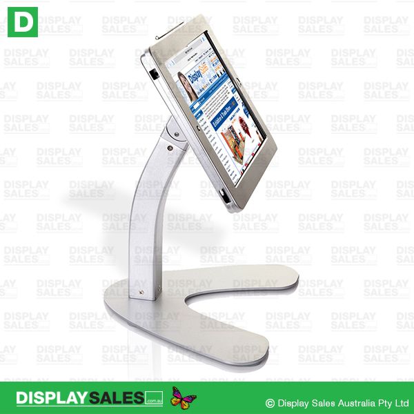 iPad Desk Top stand - SlimTech (Lockable, Silver)
