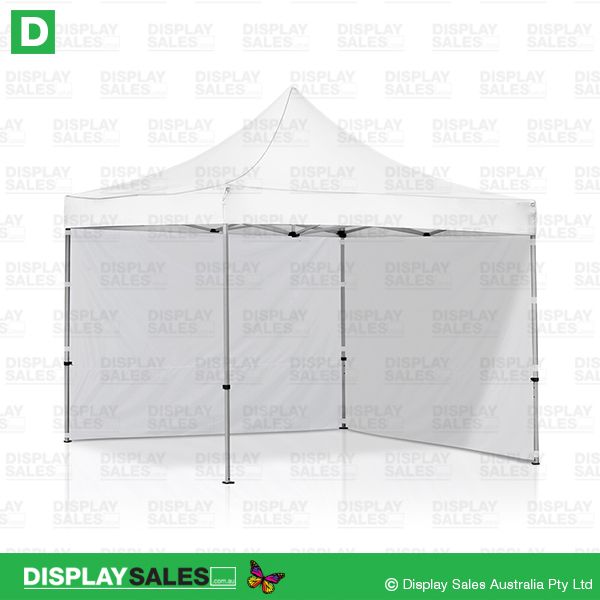 Folding Marquee - 3m x 3m System With White Roof + 2 Walls