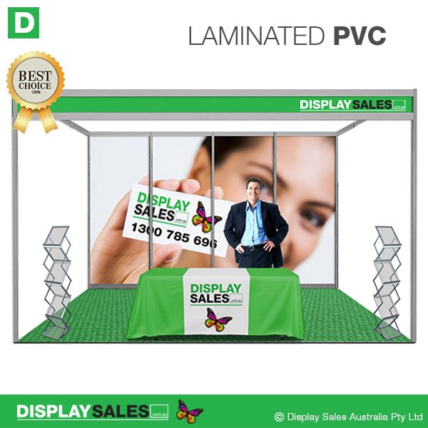 4m Shell Exhibition Package Deal (Laminated PVC Panels W:4m H:2.4m) - #34-15