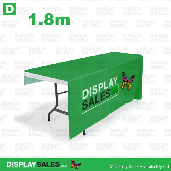 6ft Front Runner Table Cloth - Full Colour Printed (Custom Printed)