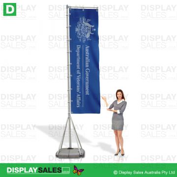Giant Flag XL Large (5.0m), Including Custom Printing