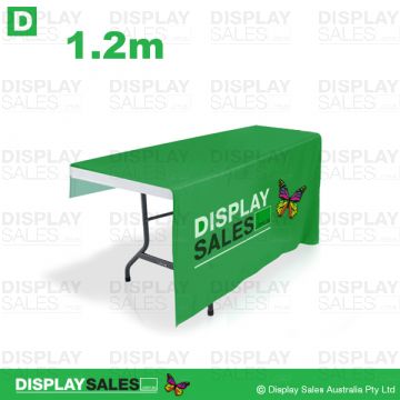 4ft Front Runner Table Cloth - Full Colour Printed (Custom Printed)