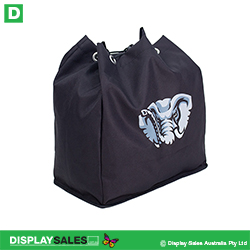 Custom Printed Drawstring Jersey Bags