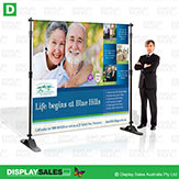 Light Wall Display - Media Backdrop Banner Stand