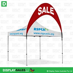 Folding Marquee (3x3) - Billboard Banner, Full colour printed 