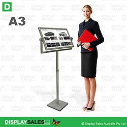 A3 Poster Size - Double Sided Menu Stands