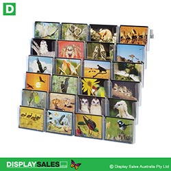 24 Landscape Postcards Standard Linking Wall Display Kits
