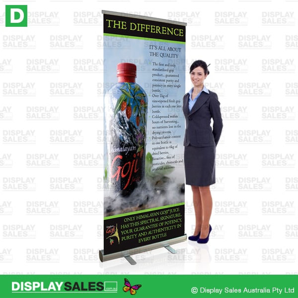 Economy Pull Up Banner - 85cm Wide